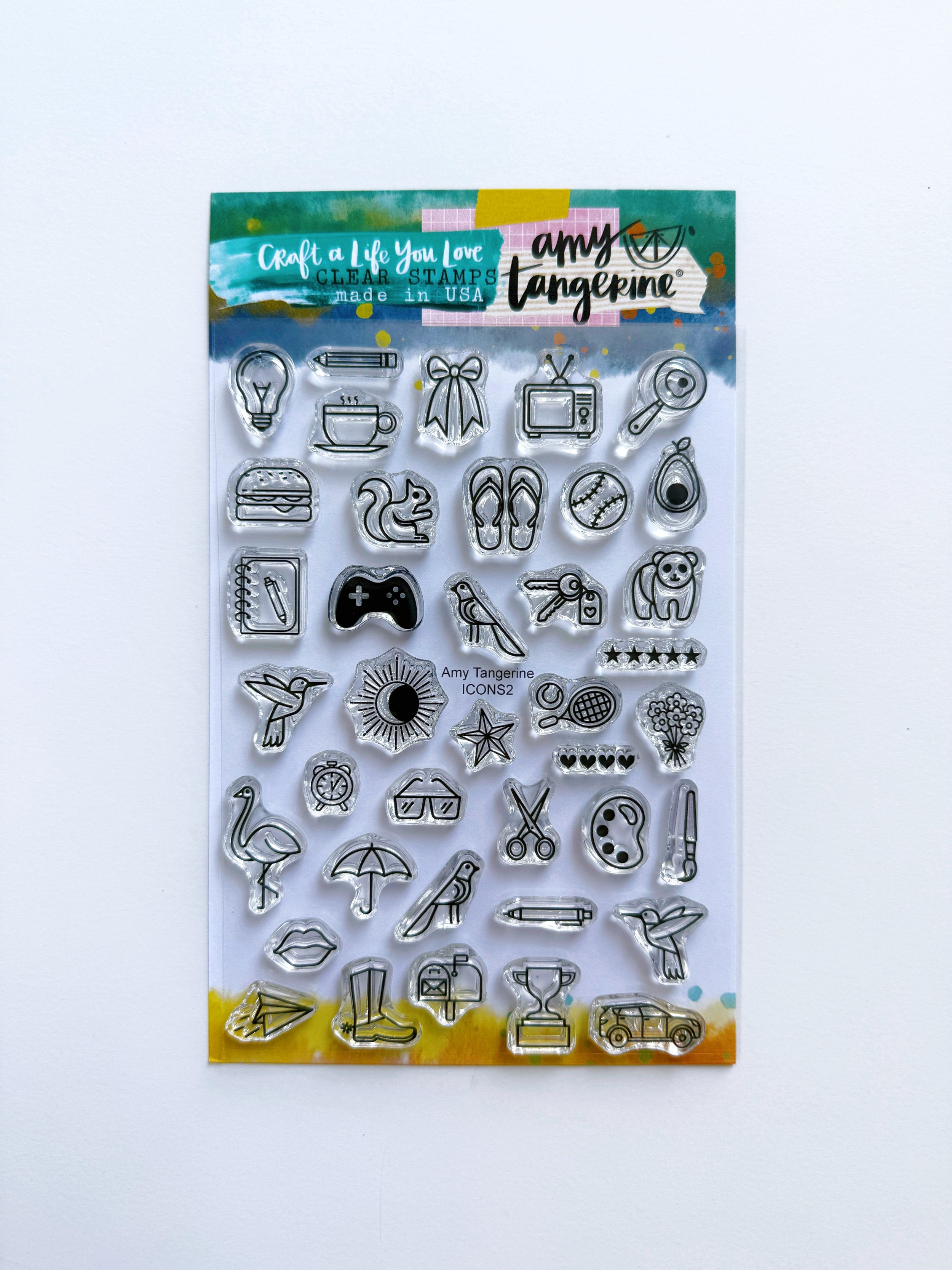 ICONS2 Stamp Set 4x6